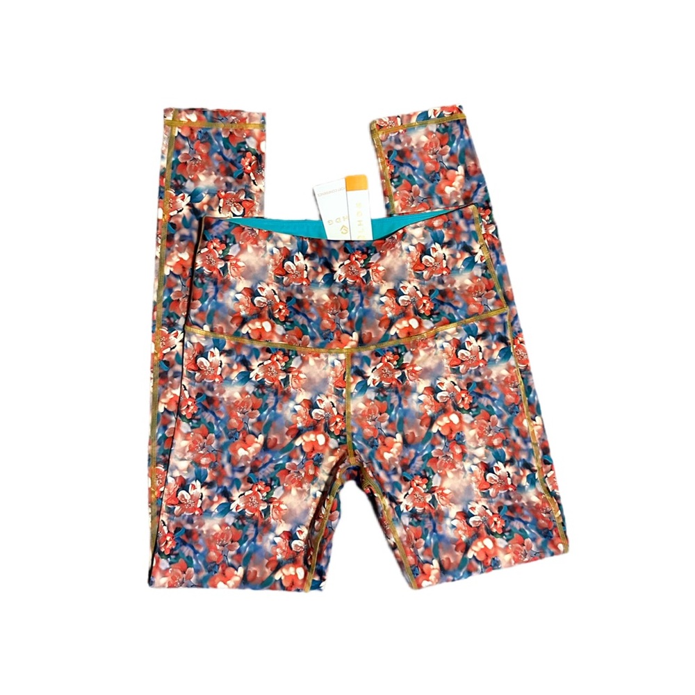 NWT floral leggings, size 10